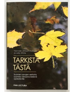 Tarkista tästä (Finnish rection reference)