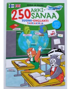 Mandy and Andy Finnish-English Sticker Book